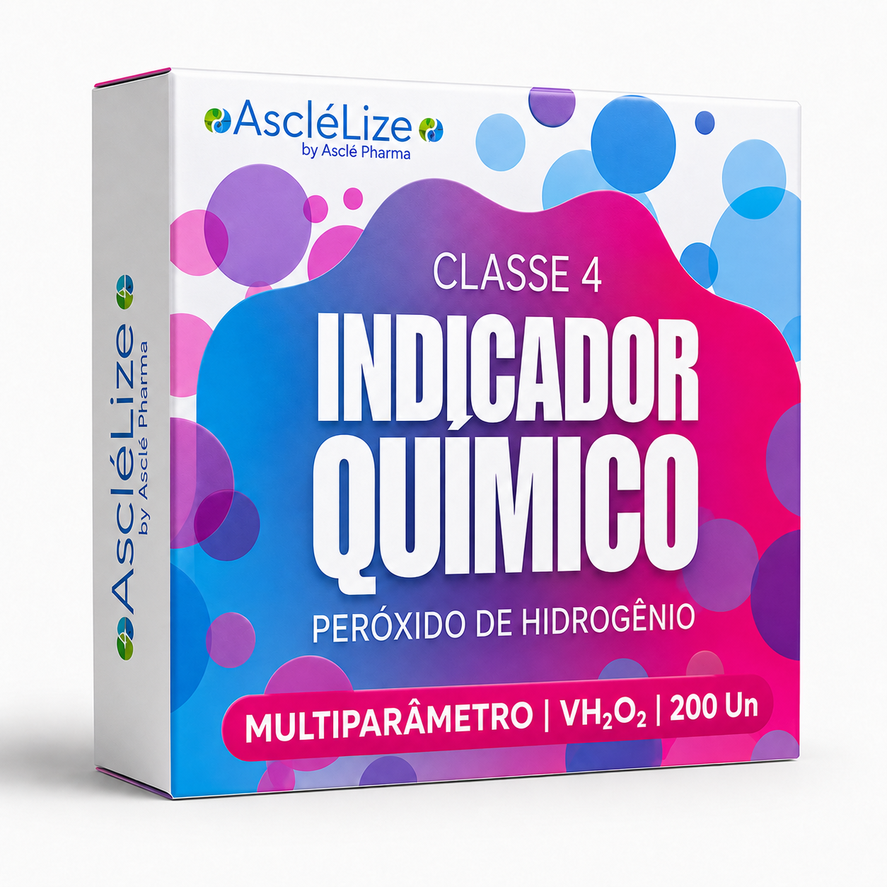 Indicador Químico Multiparâmetro Classe 4 · Peróxido de Hidrogênio